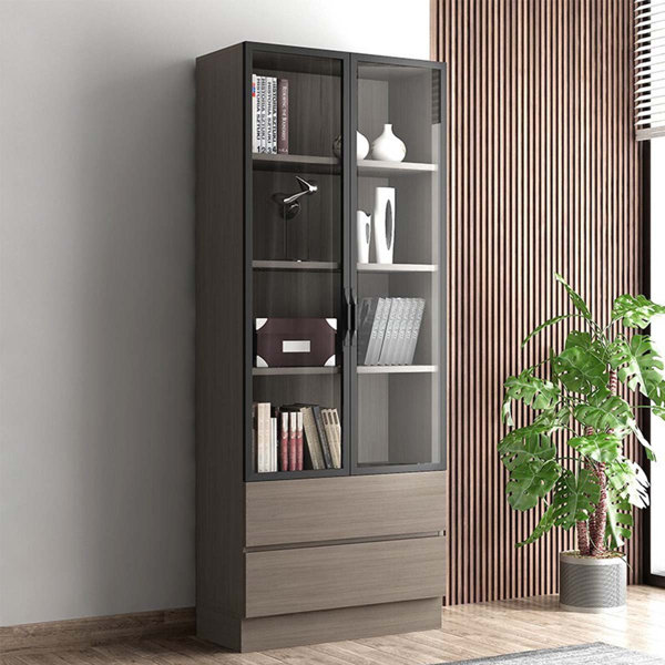 Latitude Run® Modern Simple Living Room Display Cabinet Porcelain ...